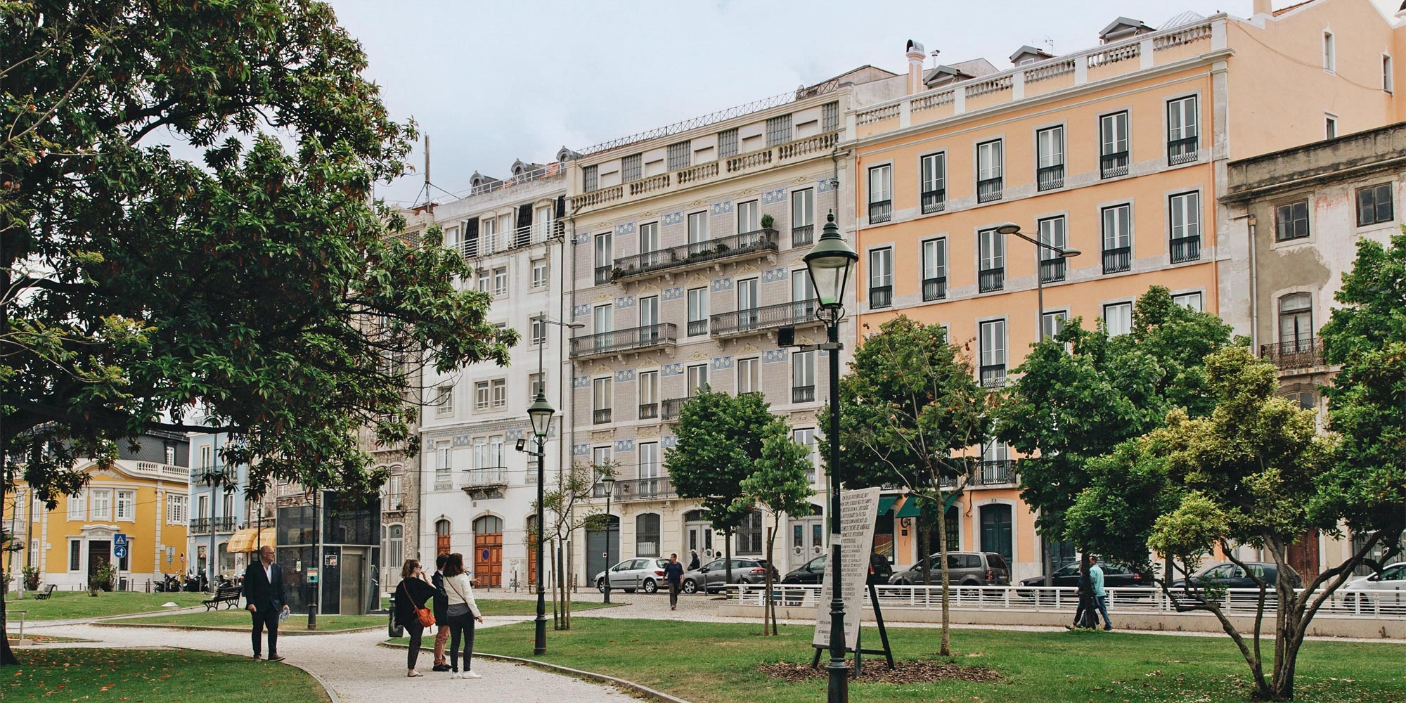 Campo dos Mártires da Pátria park in Lisbon